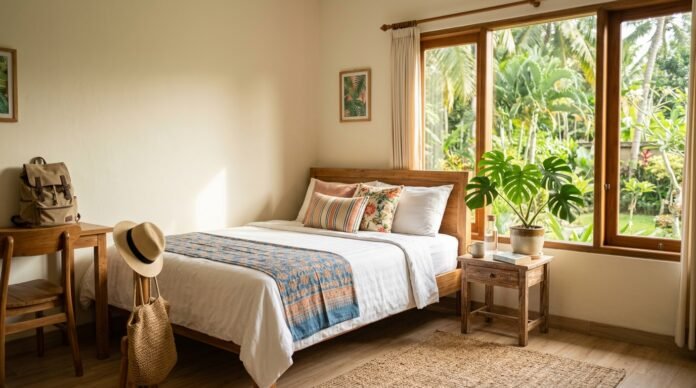 Clean affordable hotel room representing the best budget hotels in Kuala Lumpur